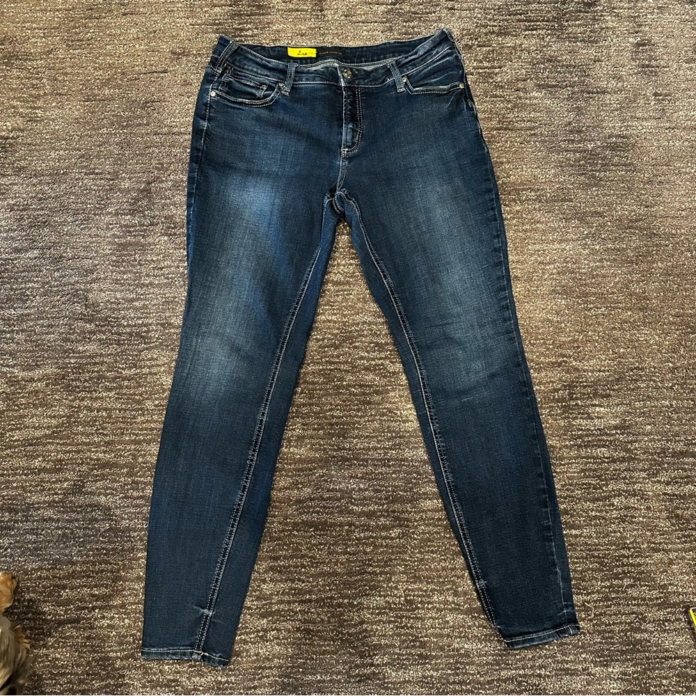 Silver Jeans Co - Elyse Skinny Jeans - 33x31